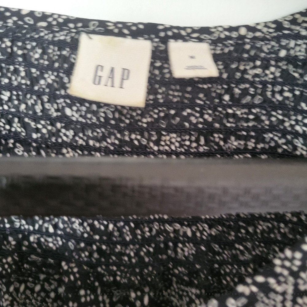 Gap Boho High-Low Paisley Midi Dress - Picture 2 of 4